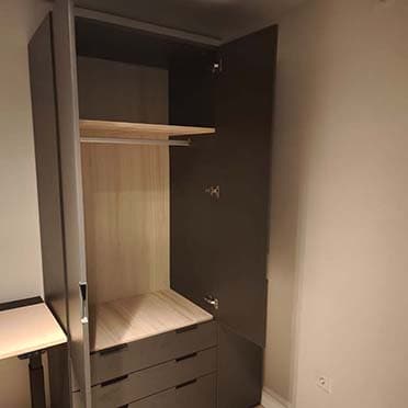 Montaje de dormitorio juvenil